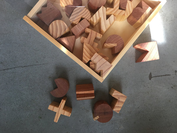 Wooden Alphabet Set